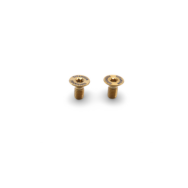 Framesandgear Titanium Fitting bolts for Canyon GROOVE Mount Gold