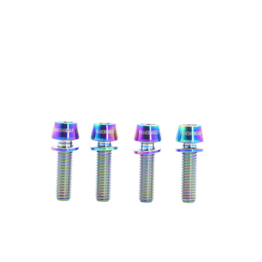 Framesandgear Titanium Computer Mount Bolts M5*18 Rainbow