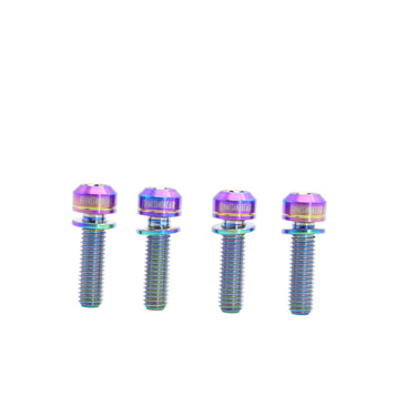 Framesandgear Titanium Computer Mount Bolts M5*16 Oilslick (Cylindrical Head)