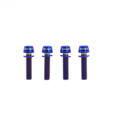 Framesandgear Titanium Computer Mount Bolts M5*20 Blue