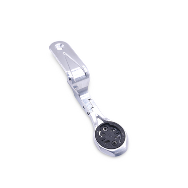 Framesandgear Aero Computer Mount for Canyon Groove With GoPro Hand Polished Silver