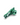 Green universal derailleur hanger for Shimano drivetrains and UDH system