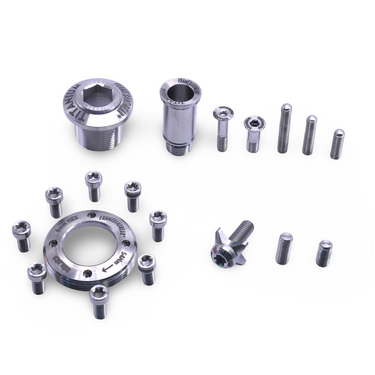 Framesandgear silver titanium bolt kit for SRAM RED AXS