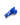 Blue UDH derailleur hanger for Shimano shifting and universal frames