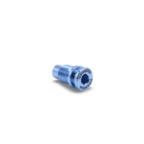 Framesandgear Titanium Derailleur Hanger Bolt Clear Blue