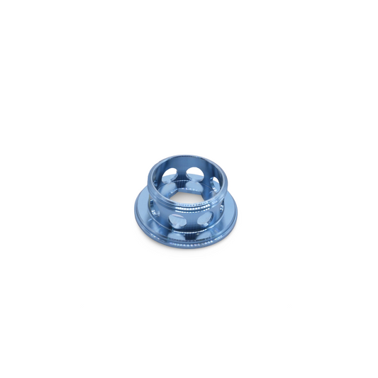 Framesandgear Titanium Crank Arm Cover Bolt Clear Blue