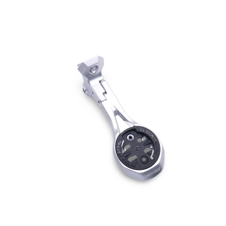 Framesandgear Aero Computer Mount for Specialized Aethos 2 With Fixed GoPro Silver