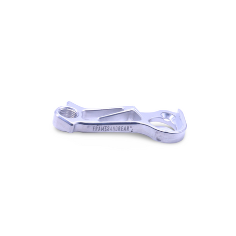 Framesandgear Colnago Disc Brake Direct Mount Derailleur Hanger for C68 and V4RS Hand Polished Silver