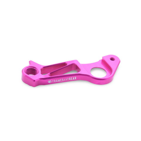 Framesandgear Direct Mount Derailleur Hanger for Pinarello F8, F10, F12, F (2024 and before) and GAN (Campagnolo Shifting) Pink