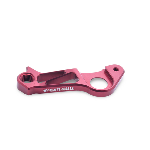 Framesandgear Direct Mount Derailleur Hanger for Pinarello F8, F10, F12, F (2024 and before) and GAN (Campagnolo Shifting) Red