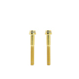 Framesandgear Titanium Computer Mount Bolts M5*35 Gold