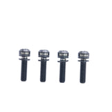 Framesandgear Titanium Computer Mount Bolts M5*16 Black (Cylindrical Head)