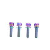 Framesandgear Titanium Computer Mount Bolts M5*18 Oilslick (Cylindrical Head)