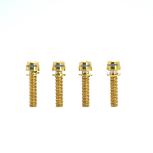 Framesandgear Titanium Computer Mount Bolts M5*20 Gold