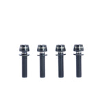Framesandgear Titanium Computer Mount Bolts M5*20 Black