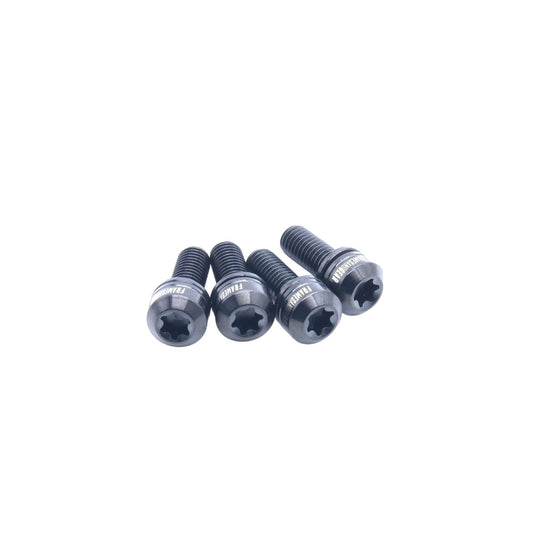 Framesandgear Titanium Computer Mount Bolts M5*14 Black (Cylindrical Head)