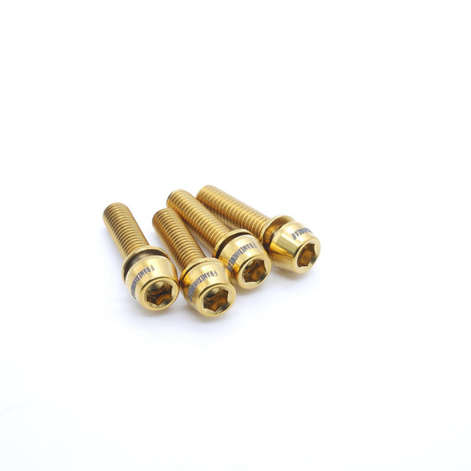 Framesandgear Titanium Computer Mount Bolts M5*20 Gold