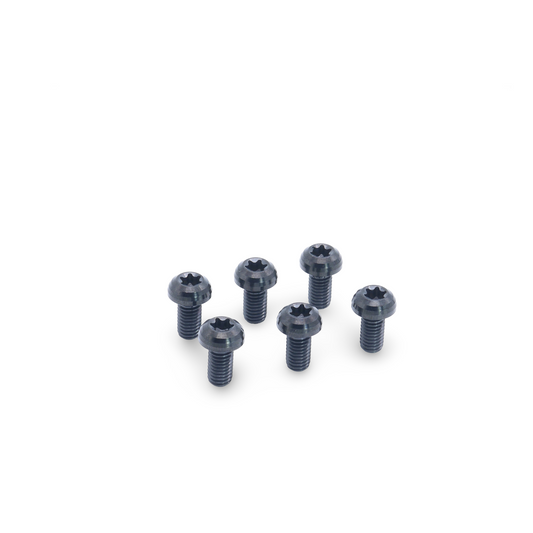 Framesandgear Titanium Rotor Bolts M5*10 Black