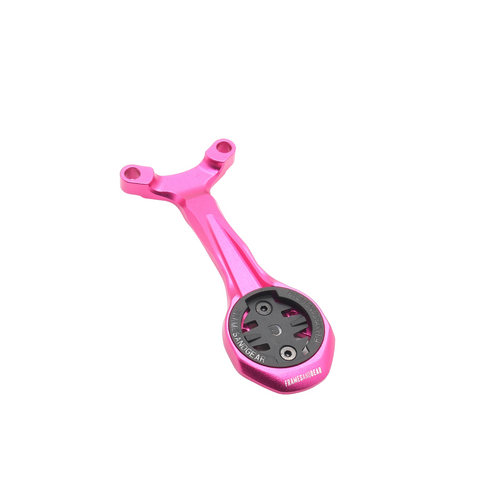 Framesandgear Integrated Garmin Mount for Cannondale Pink