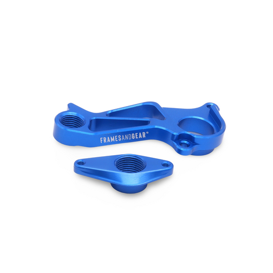 Cannondale SuperSix EVO4 Disc Brake Derailleur Hanger (Blue), side view