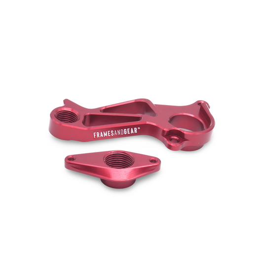 Cannondale SuperSix EVO4 Disc Brake Derailleur Hanger (Red), side view