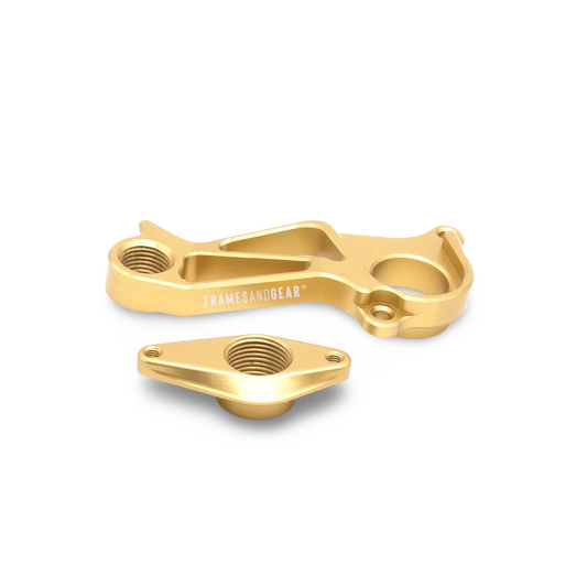 Cannondale SuperSix EVO4 Disc Brake Derailleur Hanger (Gold), side view