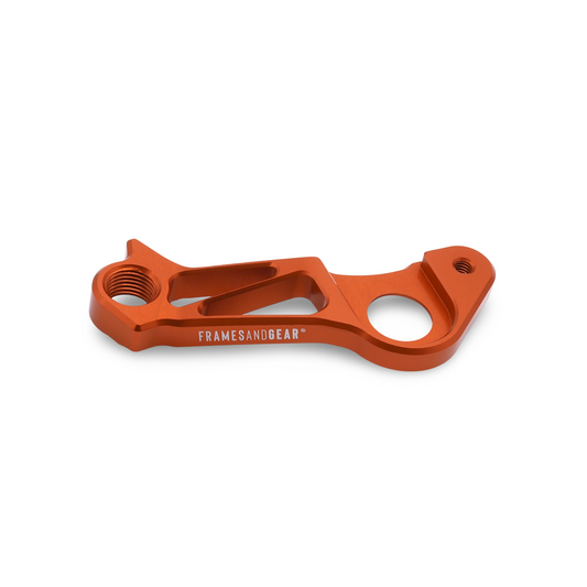 Framesandgear Direct Mount Derailleur Hanger for Pinarello F8, F10, F12, F (2024 and before) and GAN (Campagnolo Shifting) Orange