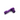 Lightweight Cervelo disc brake derailleur hanger (Purple) next to a ruler, demonstrating its sleek design and minimal weight.