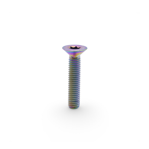 Framesandgear Titanium Top Cap Bolt M6*30 Oilslick (flat head)