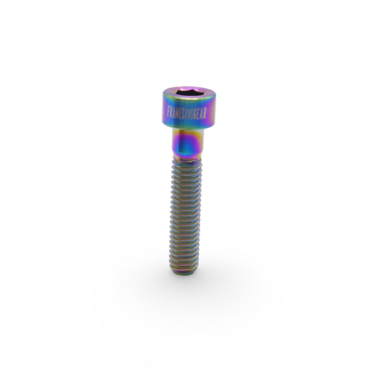 Framesandgear Titanium Top Cap Bolt M6*30 Oilslick (Cylindrical Head)