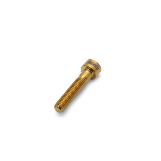 Framesandgear Titanium Top Cap Bolt M6*30 Gold (Cylindrical Head)