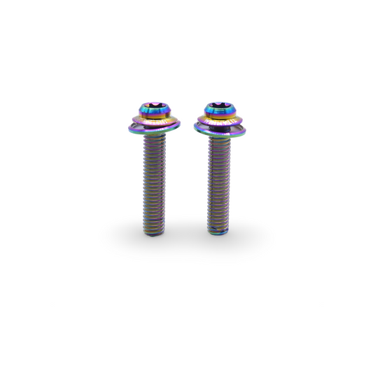 Framesandgear Titanium Disc Brake Caliper Bolts M5*25 Oilslick