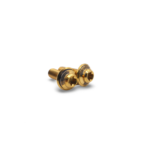 Framesandgear Titanium Disc Brake Caliper Bolts M5*16 Gold