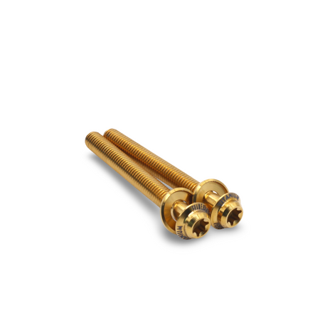 Framesandgear Titanium Disc Brake Caliper Bolts M5*45 Gold