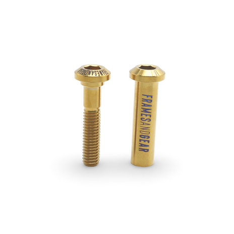 sattelstütze 7x9 Titanium Seatpost Clip for Specialized 7x9 & 7x10 Gold