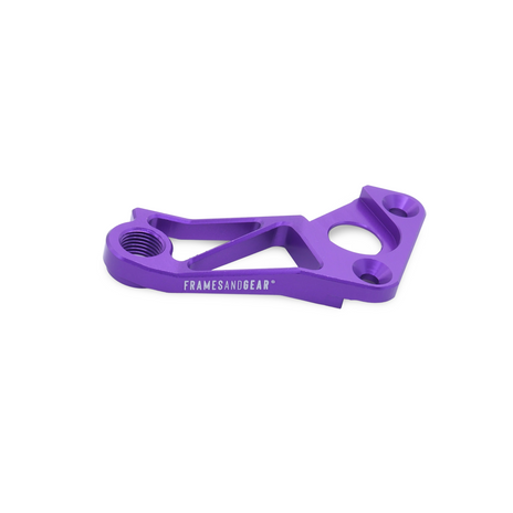 Framesandgear Direct Mount Derailleur Hanger for Gusto Bikes Purple