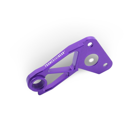 Framesandgear Direct Mount Derailleur Hanger for De Rosa Bikes Purple