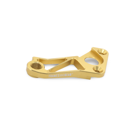 Framesandgear Direct Mount Derailleur Hanger for De Rosa Bikes Gold