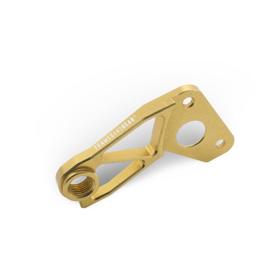 Framesandgear Direct Mount Derailleur Hanger for De Rosa Bikes Gold