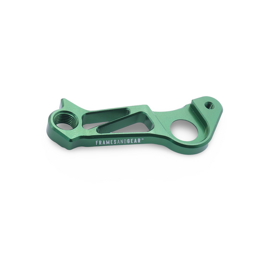 Framesandgear Direct Mount Derailleur Hanger for Pinarello F8, F10, F12, F (2024 and before) and GAN (Campagnolo Shifting) Green