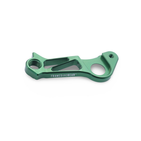 Framesandgear Direct Mount Derailleur Hanger for Pinarello F8, F10, F12, F (2024 and before) and GAN (Campagnolo Shifting) Green