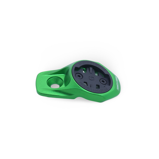 Framesandgear -10° Aero Garmin Mount for SYNCROS Fraser iC XC or XC stems Green