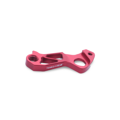 Framesandgear Direct Mount Derailleur Hanger for SEKA Spear, Exceed and Exceed RDC (Red)