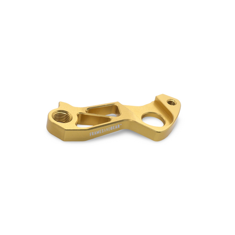 Framesandgear Direct Mount Derailleur Hanger for SEKA Exceed and Exceed RDC (Gold)