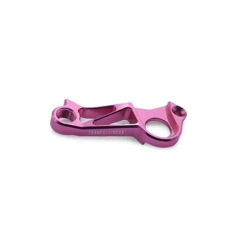 Framesandgear Direct Mount Derailleur Hanger for Canyon Ultimate and Aeroad with hanger EP1440-01 & EP2096-01 Pink