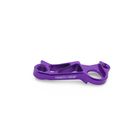 Framesandgear Direct Mount Derailleur Hanger for Canyon Ultimate and Aeroad 2023- 2025 with hanger EP1440-01 Purple