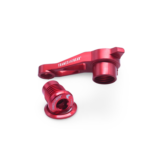 Framesandgear Direct Mount Derailleur Hanger for Basso Diamante SV (2025+) (Shimano) P1.0 Red