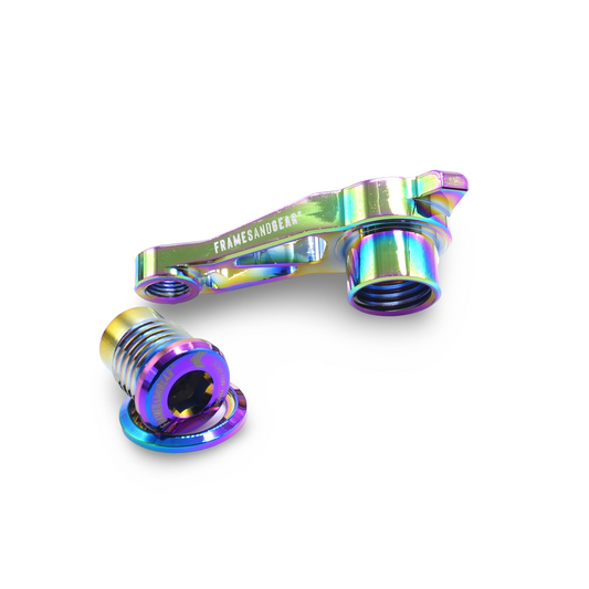 Framesandgear Disc Brake Direct Derailleur Hanger for UDH Systems (Shimano Shifting) Oilslick