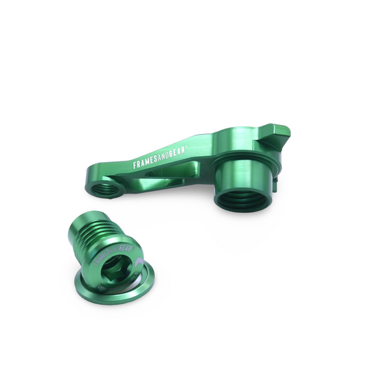 Framesandgear Direct Mount Derailleur Hanger for Rose Shave FFX (UDH) (Shimano) Green