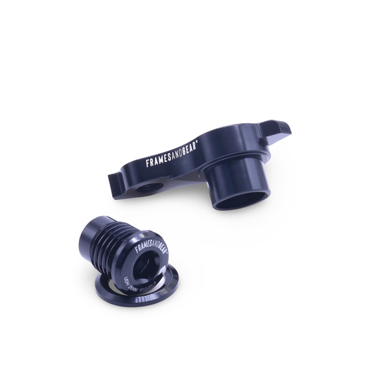 Framesandgear Direct Mount Derailleur Hanger for Standert Kettensäge (UDH) (SRAM Shifting) P1.0 Black